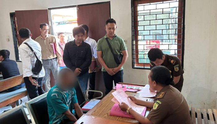 Curi Motor, JH Diserahkan Penyidik Polsek Heram ke Jaksa Penuntut Umum