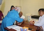 Tiba di RS Dok 2 Jayapura, Paslon BTM -YES Jalani Pemeriksaan Kesehatan