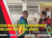 Ratusan Warga Suku Damal Mimika Terima Bantuan Modal Usaha