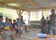 Satgas Yonif 512/QY Tumbuhkan Semangat Literasi di Wilayah Perbatasan