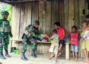 Satgas Yonif 512/QY Selalu Ada ditengah Masyarakat