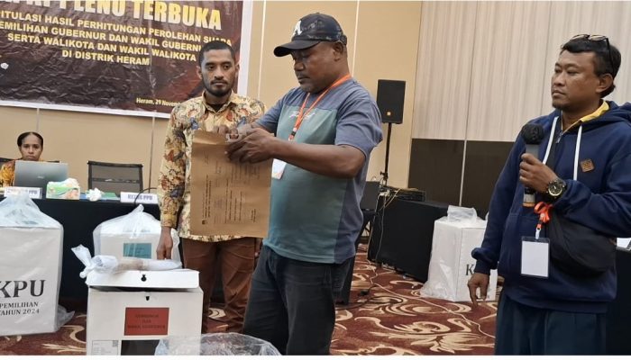Pleno Tingkat Distrik Heram, BTM-YB Menang di Kampung Yoka
