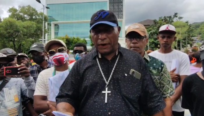 Pelaku Asusila Jangan Ada Ampun, Massa Unjuk Rasa di Mapolda Papua Tuntut Hukuman untuk HAN