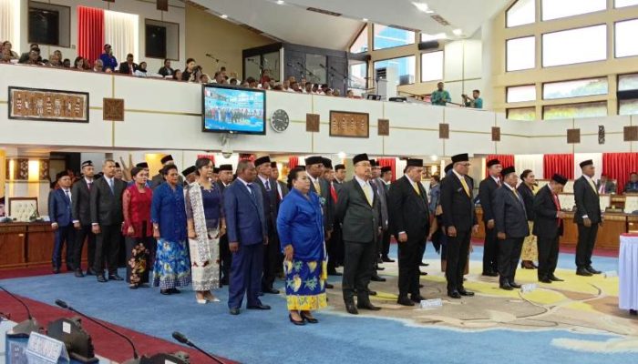 45 Anggota DPR Papua Periode 2024 – 2029 Resmi Dilantik