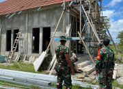 Terima Kunjungan dari Ster Mabes TNI, Satgas Yonif 512/QY Mendapatkan Apresiasi atas Pelaksanaan Kegiatan Teritorial kepada Masyarakat Perbatasan