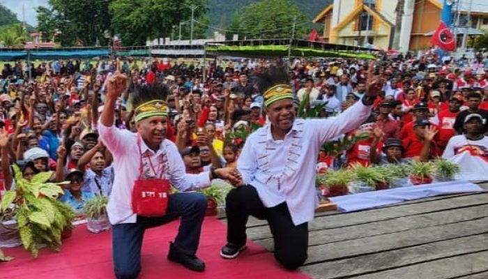 Pleno KPU Yapen, BTM-YB Unggul dari MARI-YO Lihat Hasilnya disini