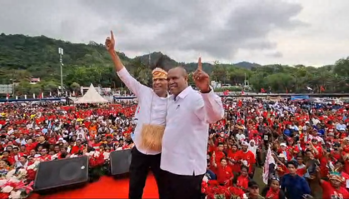 Unggul di Kabupaten Jayapura, Dukungan Suara BTM – YB Terbuktikan