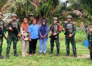 Kordinasi terkait Peningkatan Pelayanan Kesehatan, Satgas Yonif 512/QY Melaksanakan Anjangsana ke Kepala Puseksesmas Yabanda.