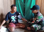 Anjangsana Door to Door ke Rumah-rumah Warga, Satgas Yonif 512/QY dengarkan Aspirasi Warga