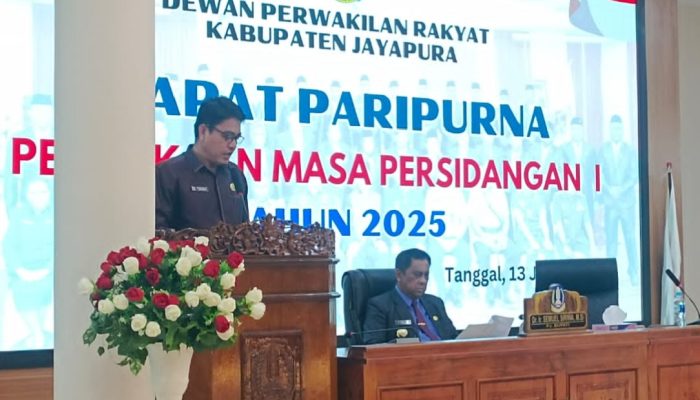 Masa Persidangan I TA 2025, Ini Imbauan Ruddy Bukanaung Kepada Pemda Kabupaten Jayapura