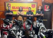 Pelaku Penggelapan 7 Unit Motor Di Serui, Berakhir Di Tangan Resmob Yapen