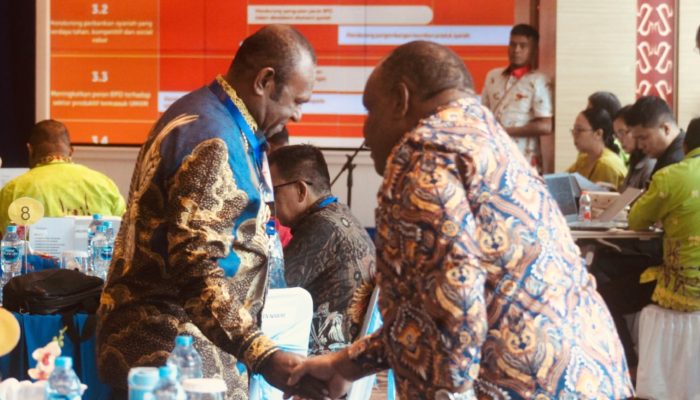 Bupati Kabupaten Sarmi Hadiri RUPS PT. Bank Papua Tahun 2025