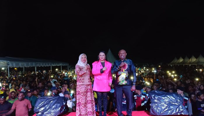 Pemerintah Kabupaten Sarmi Bersama Masyarakat Rayakan HUT ke-23 dengan Syukuran dan Pesta Rakyat