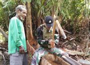 Olah Sagu Bersama, Merawat Tradisi, Menjalin Hati, Bentuk Kebersamaan Satgas Yonif 512/QY dengan Masyarakat Kampung Somografi