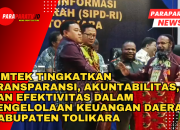 Bupati Buka Bimtek Pengelolaan Keuangan Daerah Kabupaten Tolikara