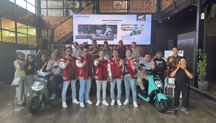 Astra Motor Papua Gelar Press Gathering New Honda ICON e: dan CUV e: