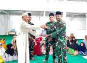 Tebar Cahaya di Tanah Papua, Satgas Yonif 512/QY Serahkan Al-Quran di Masjid An Nur Distrik Oksibil