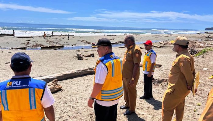 Masyarakat Kampung Skouw Butuh Talud Pemecah Ombak