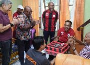 Persipura Jayapura Rayakan Ulang Tahun Ke-62, Ketua Umum Sowan Ke Pendiri Klub