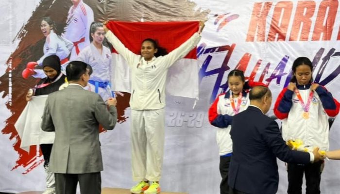 Atlit Karate Papua sabet emas di Kejuaraan Internasional Thailand Open 2025