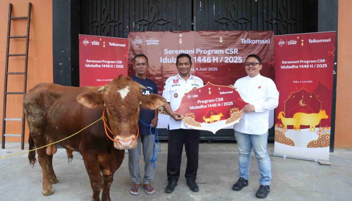 Momen Idul Adha, Telkomsel salurkan hewan kurban ke 42000 Penerima Manfaat