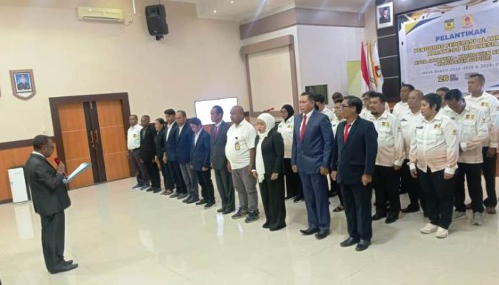 Pelantikan Serentak Pengurus FORKI Kota Jayapura, Keerom, dan Supiori Masa Bakti 2024–2028 & 2025–2029