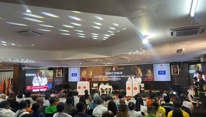 Listrik PLN Kawal Debat Publik Cagub Cawagub Papua