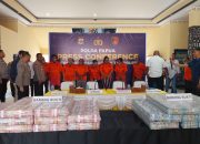 Polda Papua Tahan 9 Tersangka Korupsi Dana Kampung Lanny Jaya, Rugikan Negara Rp168 Miliar