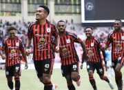 Gol Cepat Uopmabin, Menundukan Barito Putra di markas Persipura Jayapura