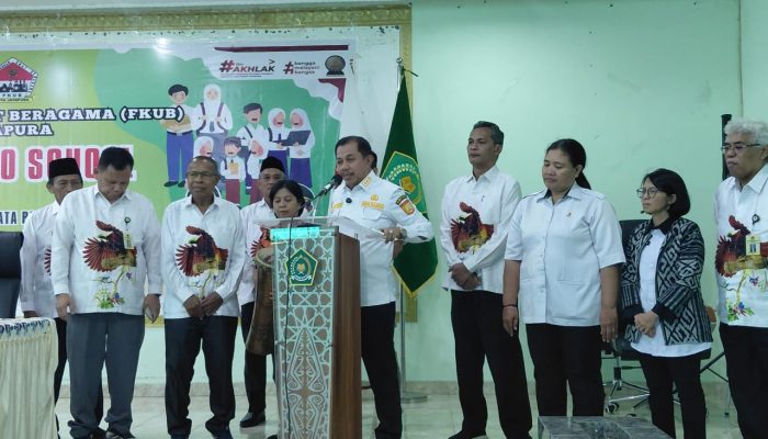 Lewat Goes To School, FKUB Kota Jayapura Perkuat Pembinaan Karakter Pelajar