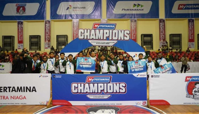 SMA Negeri 1 Merauke Raih Juara di MyPertamina Futsal Competition 2025