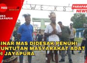 Sinar Mas Didesak Penuhi Tuntutan Masyarakat Adat di Jayapura