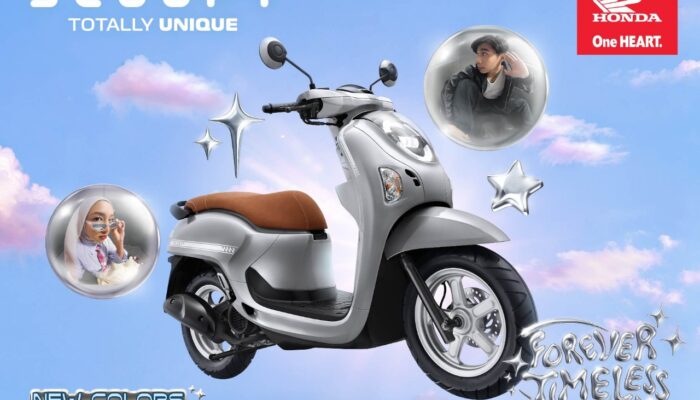 Siap Jadi Trendsetter Baru, Skutik Retro New Honda Scoopy Kini Makin Stylish