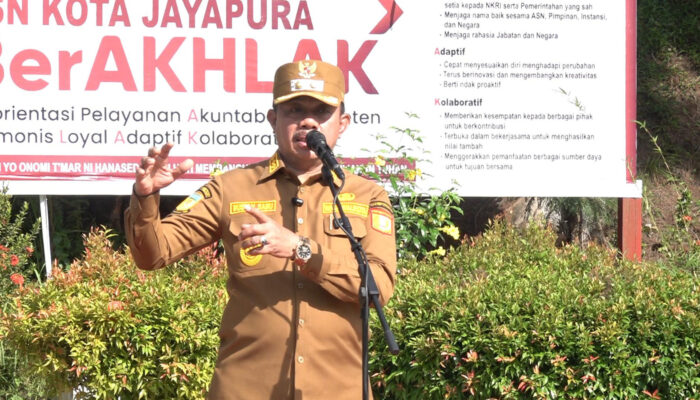 Jelang Tutup Tahun, Wakil Wali Kota Jayapura Minta OPD Percepat Penyerapan APBD 2025