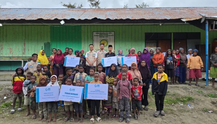 YBM PLN Wamena Salurkan Bantuan di Lembah Baliem
