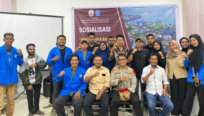 LBH SAGU Bersama BEM UNAMIN Sorong Gelar Sosialisasi Hukum