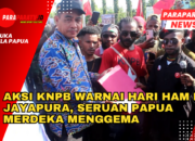 Aksi KNPB Warnai Hari HAM di Jayapura, Seruan Papua Merdeka Menggema