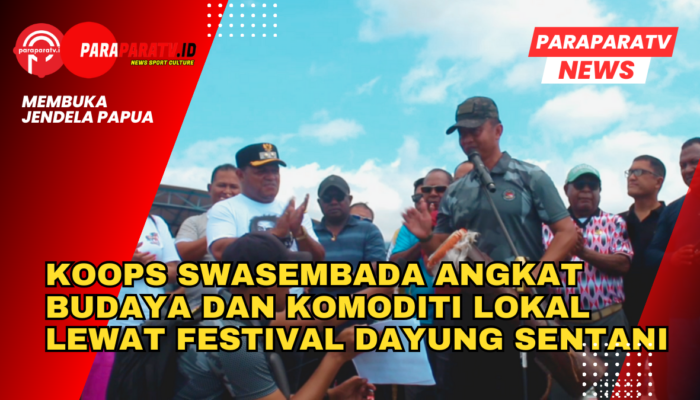 Koops Swasembada Angkat Budaya dan Komoditi Lokal Lewat Festival Dayung Sentani