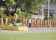 Plt. Sekda Menyoroti Kehadiran ASN di Apel Pagi Pemkot Jayapura Selatan