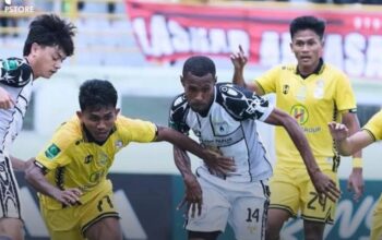 Hasil Imbang, Persipura berbagi poin dengan Tuan Rumah