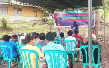 Dialog dengan Warga Kotabaru, Alberth Merauje Paparkan Evaluasi Kerja dan Sosialisasikan Program Asuransi Jiwa Bahagia