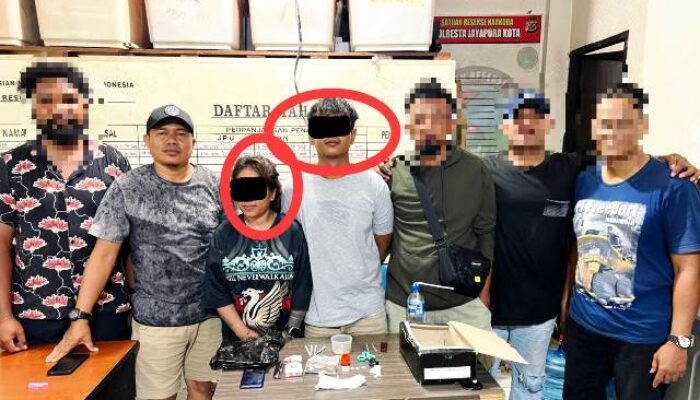 ‎Miliki Sabu dan Ganja, Dua Residivis Diciduk Satresnarkoba Polresta Jayapura Kota di Entrop