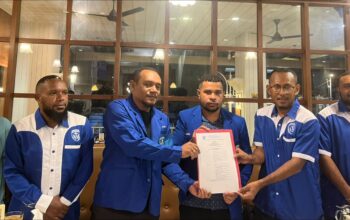 DPD GAMKI Papua Tunjuk Manuel Rumpaidus Jadi Ketua Caretaker GAMKI Yapen