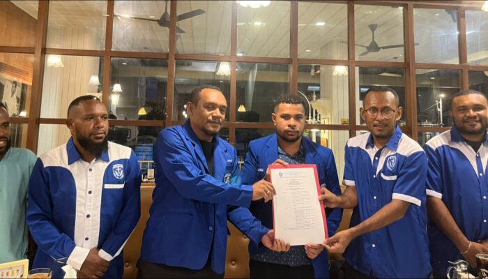 DPD GAMKI Papua Tunjuk Manuel Rumpaidus Jadi Ketua Caretaker GAMKI Yapen