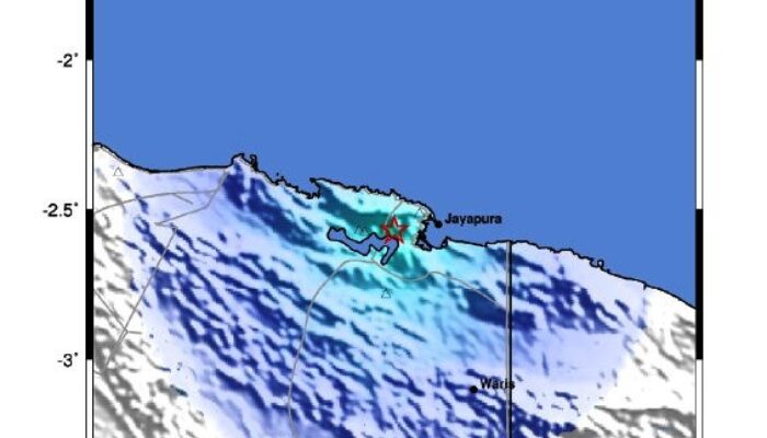 Gempa Bumi Tektonik M4,2 Guncang Jayapura, Getaran Dirasakan di Tiga Wilayah