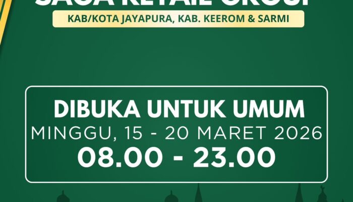 Jelang Idul Fitri, SAGA Retail Grup Tambah Jam Operasional