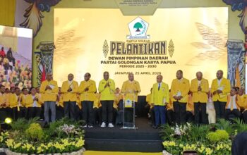 Terima SK Golkar, Dominggus Catue :Perkuat Struktur, Optimistis Hadapi Pemilu 2029
