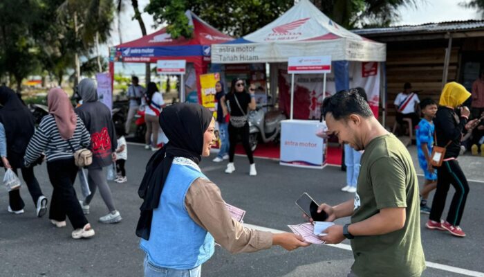 Kolaborasi Tim Sales Office Astra Motor di CFD Jayapura