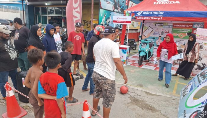 Astra Motor Sorong 2 Kembali Hadirkan Tendangan Berhadiah