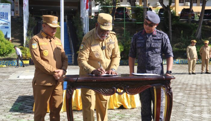 Selamatkan Generasi Muda, Pemkot Jayapura Teken MoU Pemberantasan Narkoba Bersama BNN Papua